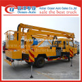 18 meters manual dongfeng aerial platform truck